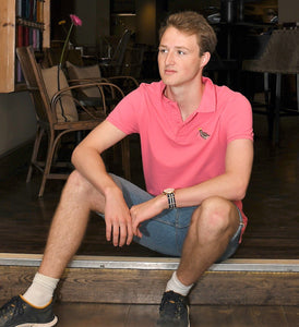 Classic Fit Pink Polo Shirt
