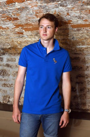 Classic Fit Blue Polo Shirt