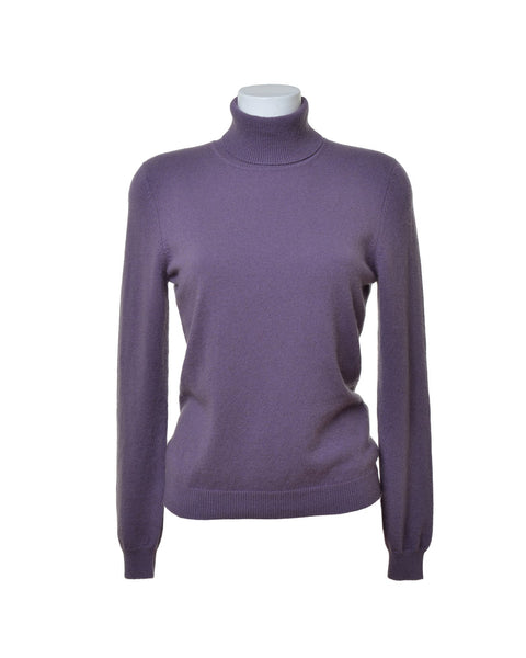Cashmere Camel Roll Neck Jumper-Woodcock & Cavendish