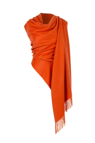 cashmere orange stole