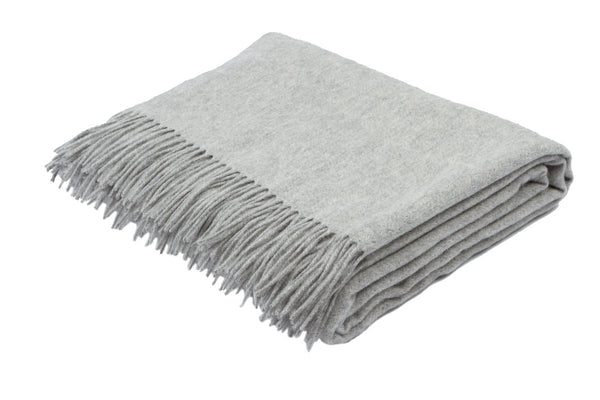 Cashmere Natural Brown Throw